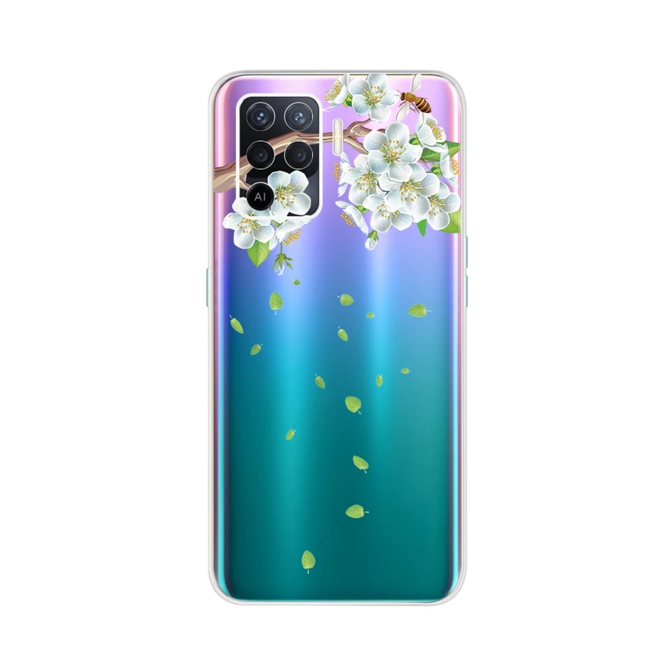 Stylish Floral Soft Silicone Phone Case - TPU Protective Cover