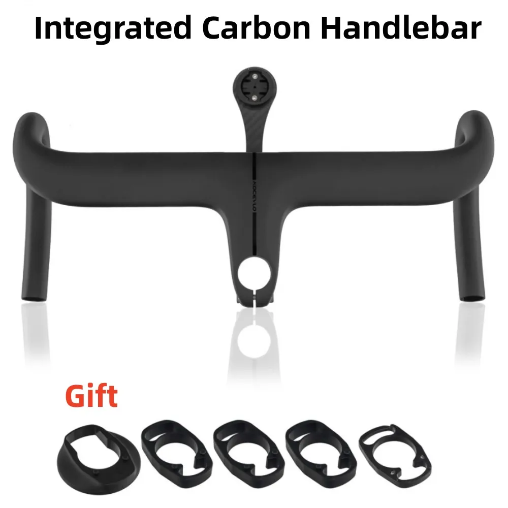 CarbonHandlebarIntegratedRoadBikeSteeringWheelBicyclDropHandle