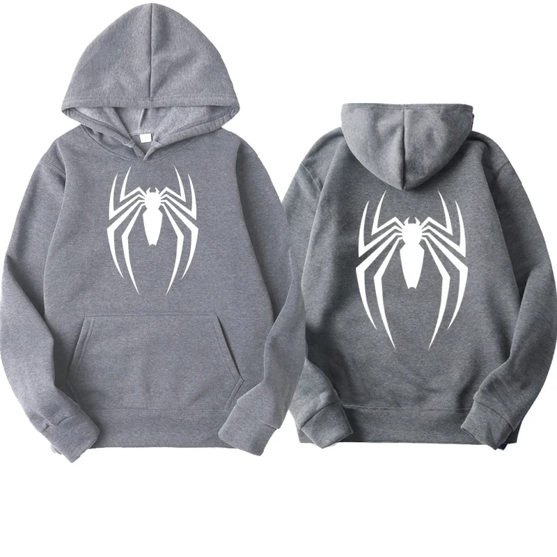 thumbnail image 1 of Spider Goth Y2k Essentials Sudadera con capucha Ropa Sudadera para hombre Nuevo en sudaderas con capucha y sudaderas Ropa de diseñador para hombre, 1 of 5