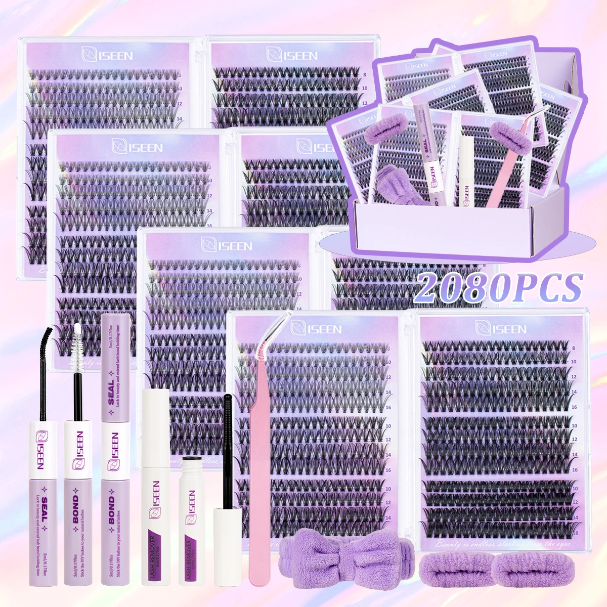 DIY Lash Clusters Kit for Eyelash Extensions
