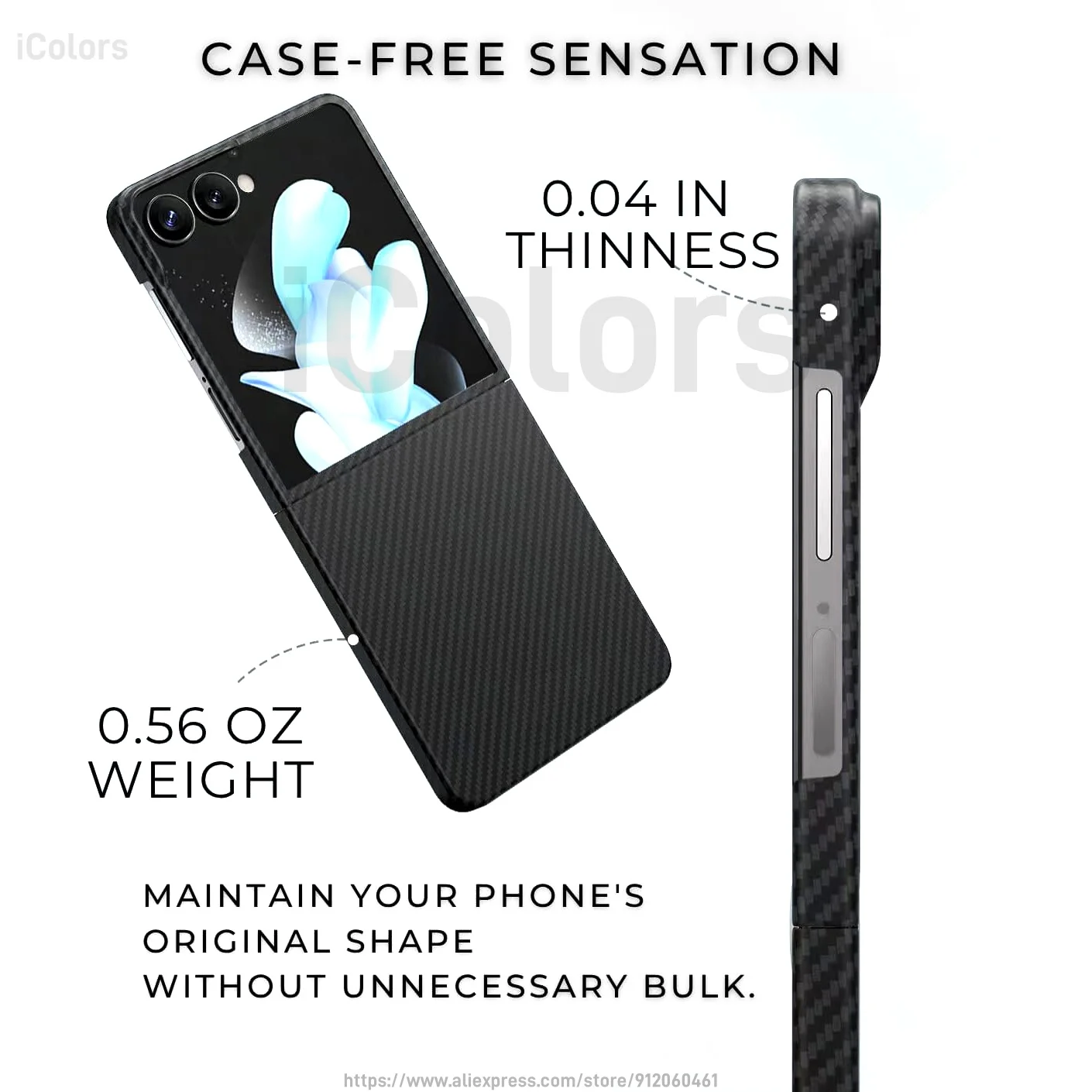 Carbon Fiber Ultra-Thin Lightweight Protective Case - Durable & Sturdy Armor Cover