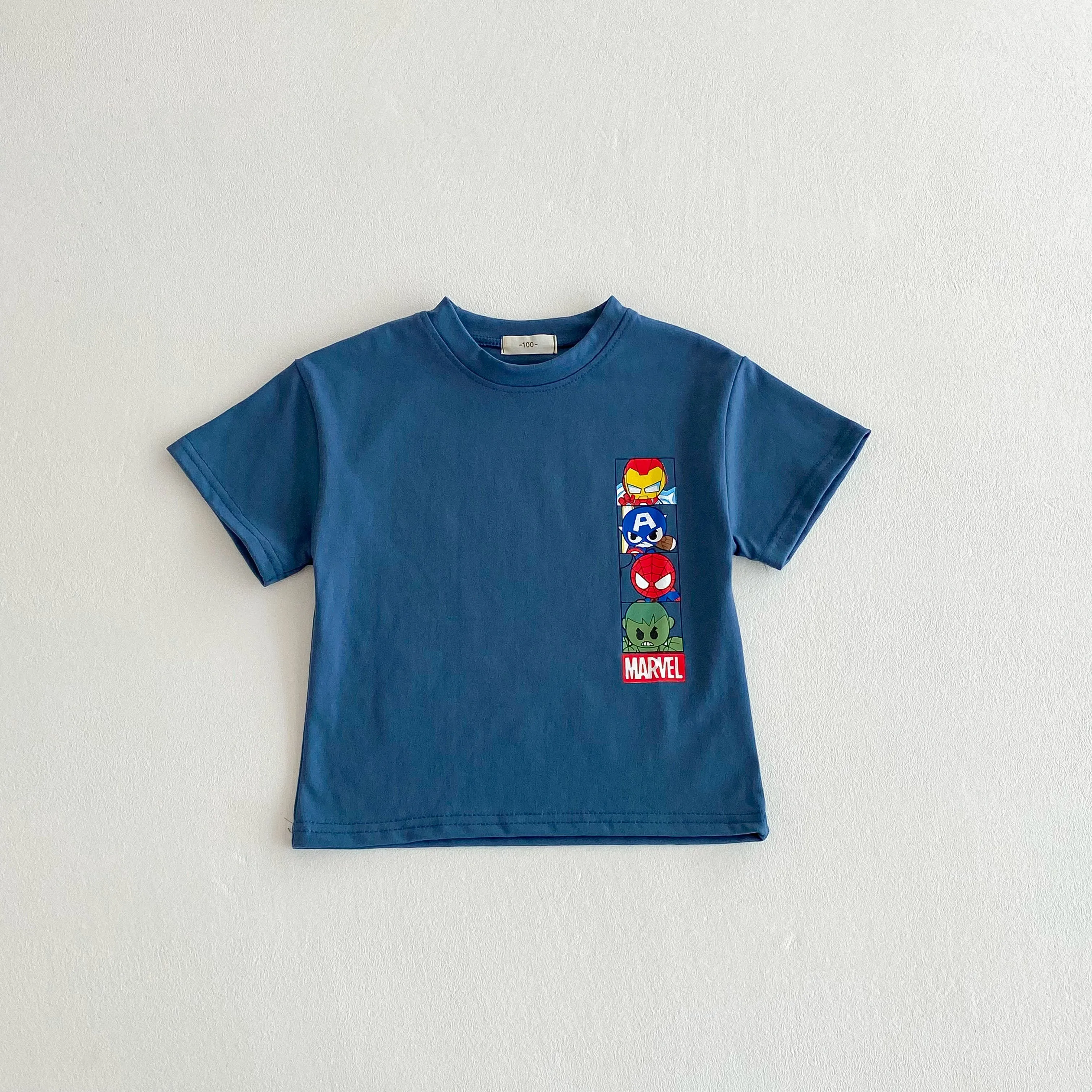 Cartoon Fashion Baby Boys T-shirt Summer Clothing Loose Casual Short Sleeve Tees Tops Kids Costume Children T Shirts Crewneck 6