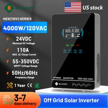 Sumry 4KW 120V Off Grid Solar Inverter 24V 140A 5600W MPPT Charger Pure Sine Wave Home Inverter 6.25 Inch LCD Display - Trending Best High-Ticket Dropshipping Products Product September 2026