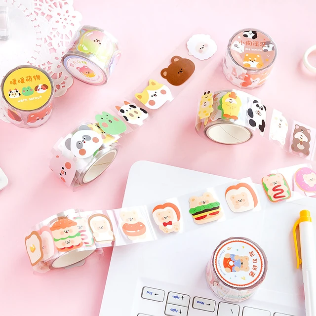 Cute Cartoon Masking Washi Tape Diy Decorative Adhesive Tape For Diary  Scrapbooking Stickers Kawaii Stationery - Washi Tape - AliExpress