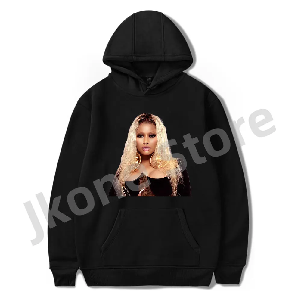 

Винтажные толстовки Nicki Minaj с фотографией, розовые пятничные пуловеры, женские и мужские модные повседневные свитшоты