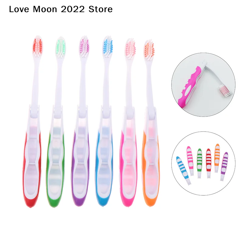 휴대용 일회용 접이식 여행 캠핑 칫솔 하이킹 칫솔 구강 청결 도구 접이식 칫솔..