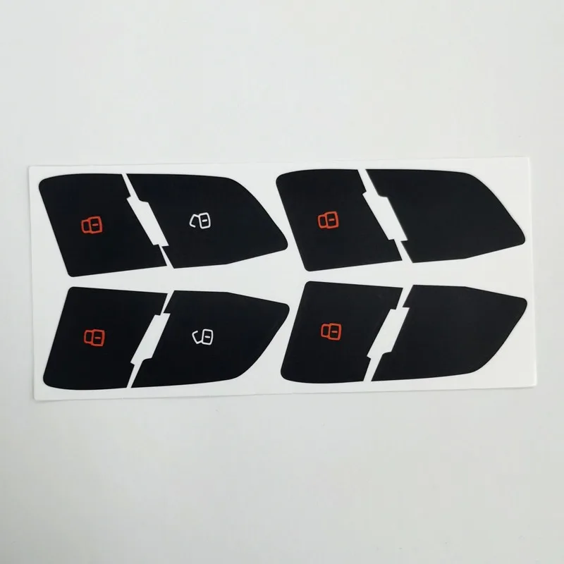 For Audi Q7 4L CD Radio Audio Button Repair Sticker 2003 To 2014 Q7 Tuning Accessories Refinishing Broken Down Console Keys — view 4