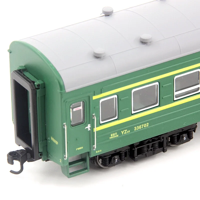 HO 1/87 YZ22 Train Model China Railway Hard Seat Passenger