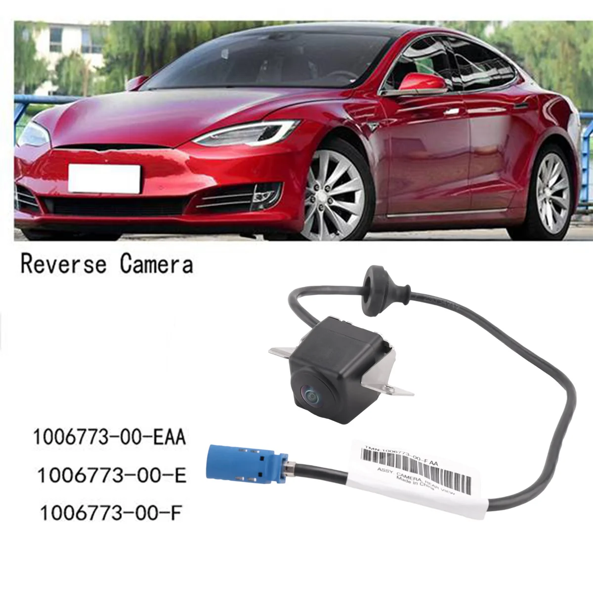 

Reverse Camera Parking Assist Camera for Tesla Model S 85 2012-2018 1006773-00-EAA 1006773-00-E 1006773-00-F