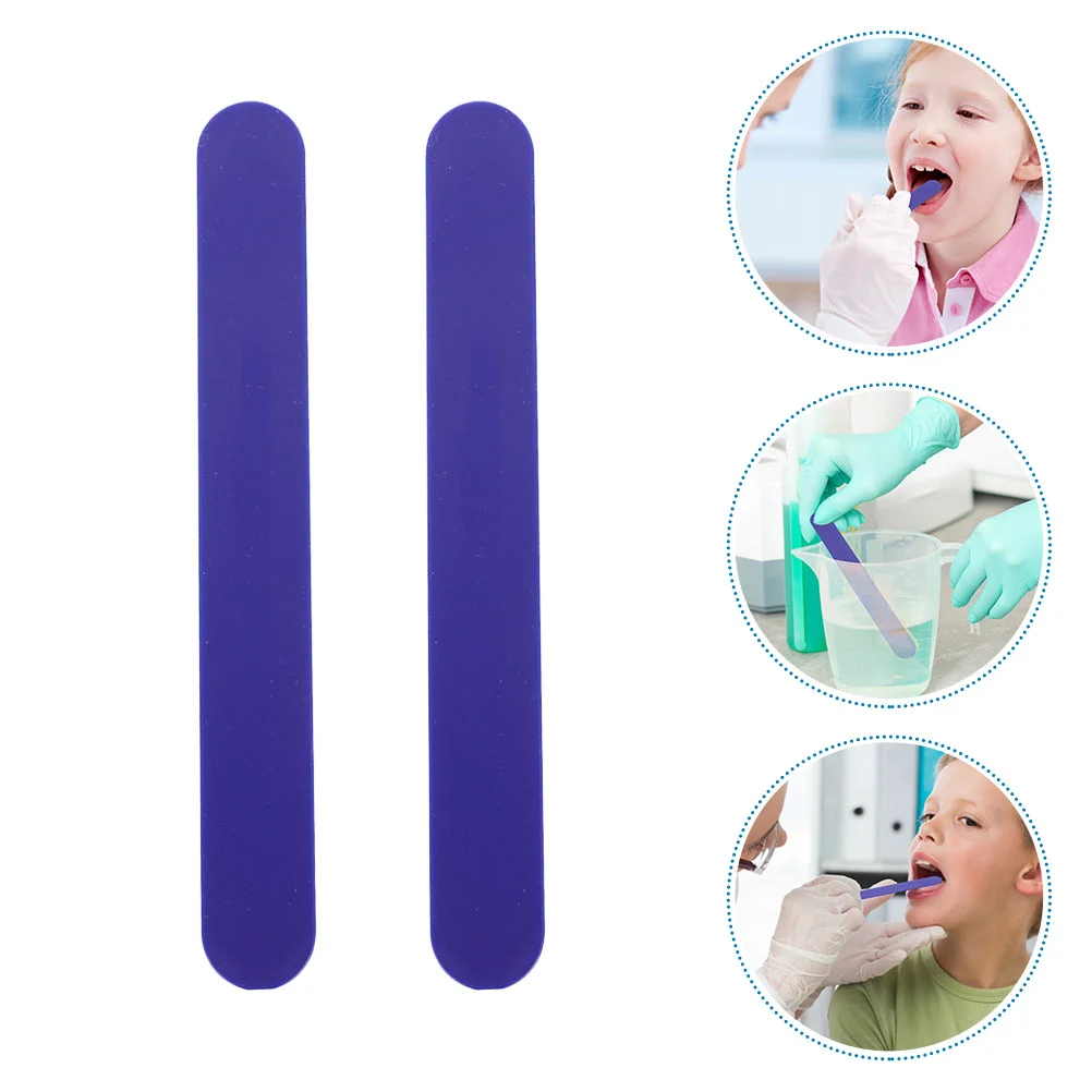 

50 Pcs Tongue Depressors Stirring Rod Mouth Diagnostic Spatula Bulk Sticks Clinic
