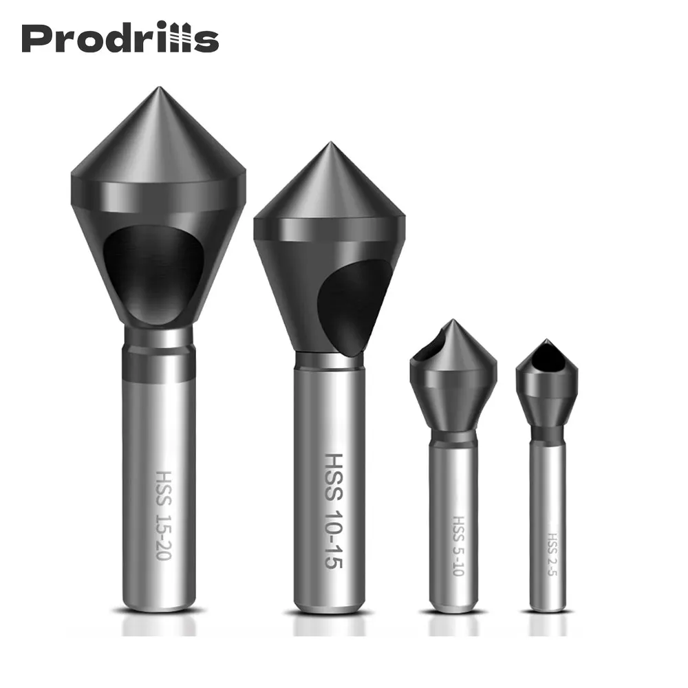 

M35 TiAlN Countersink Drill Bit Set HSSCO Cobalt Deburring 90 Degree Chamfer Woodworking 2-5 5-10 10-15 15-20