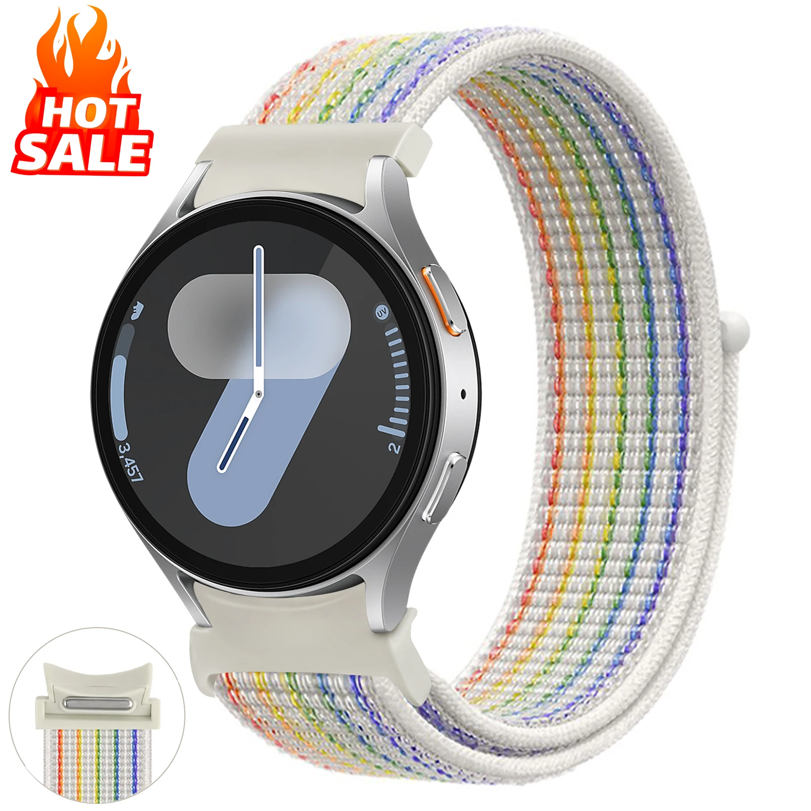 Nylon Loop Sport Band Bracelet