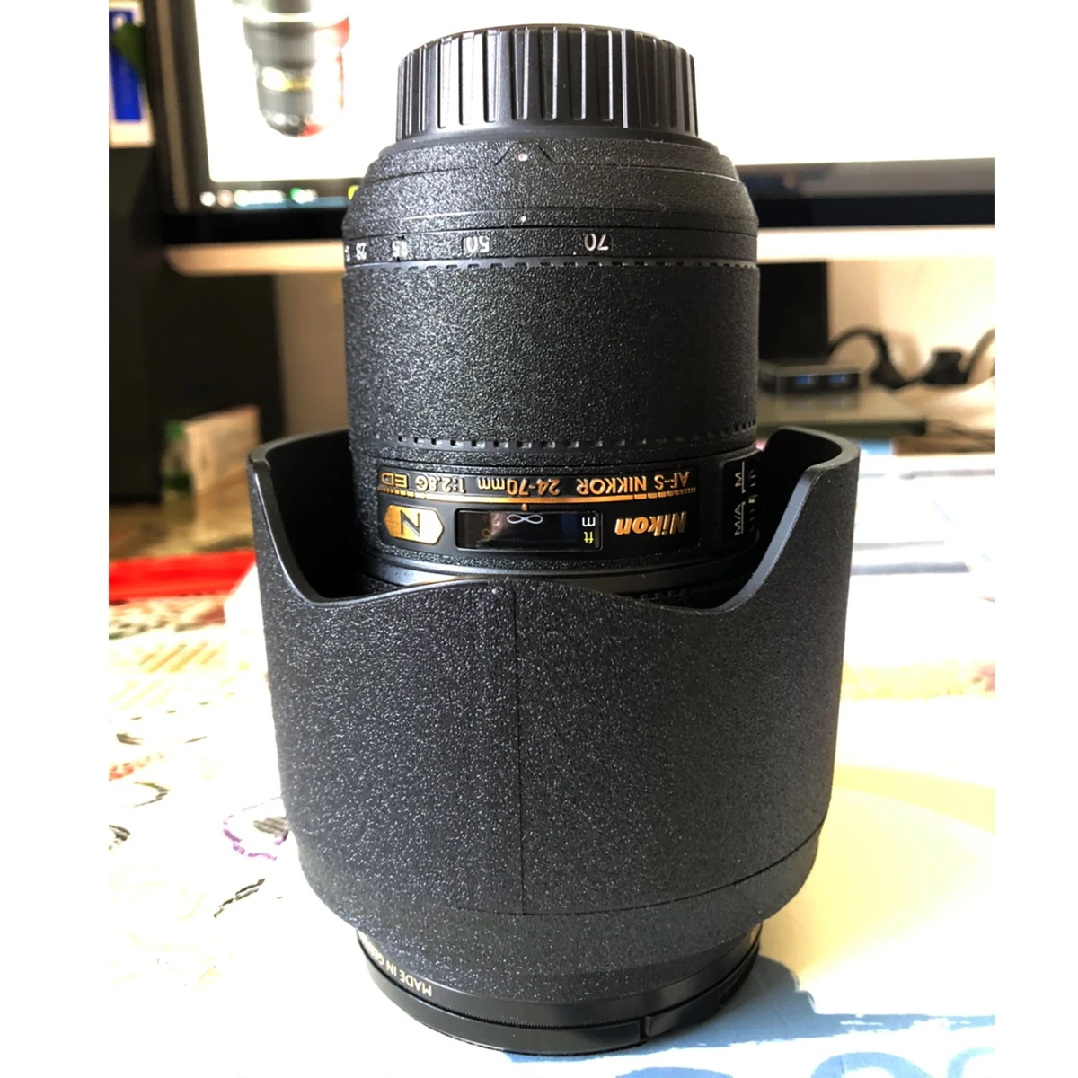NIKKOR 24-70mm f/4 S レンズ プロテクター +保護ステッカー NIKKOR 24-70mm f/4 S レンズ プロテクター +保護ステッカー