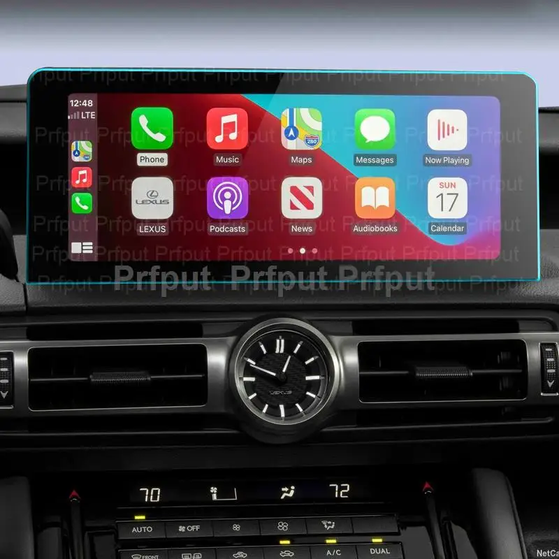 

Tempered glass screen protector film For LEXUS IS350 IS500 2022 2023 10.3 inch Car infotainment radio GPS Navigation Interior