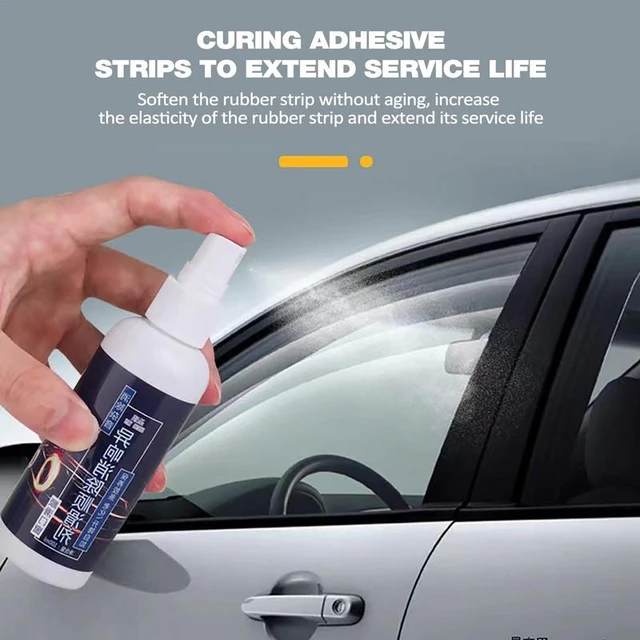 Silicone Spray Lubricant Window Silicone Spray For Noise Reduction Portable  100ml Car Rubber Seal Belt Softening Lubrication For - AliExpress