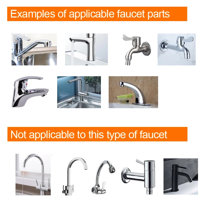 Hose Connector Faucet Universal Kitchen Quick Coupling Garden Watering Irrigation Water Pipe Reusable Connecting Pieces