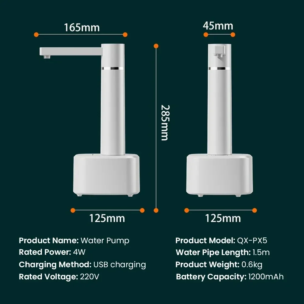 xiaomi bomba eletrica de galao agua bomba 05