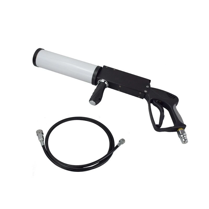 

2pcs co2 effect Stage event equipment co2 jet machine smoke disco club ktv bar party club effect carbon dioxide rgb co2 gun