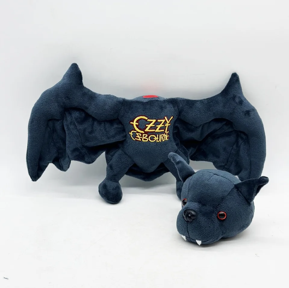 25CM HOT Ozzy Osbourne Bat Plush Back To The Beginning Ozzy Bat