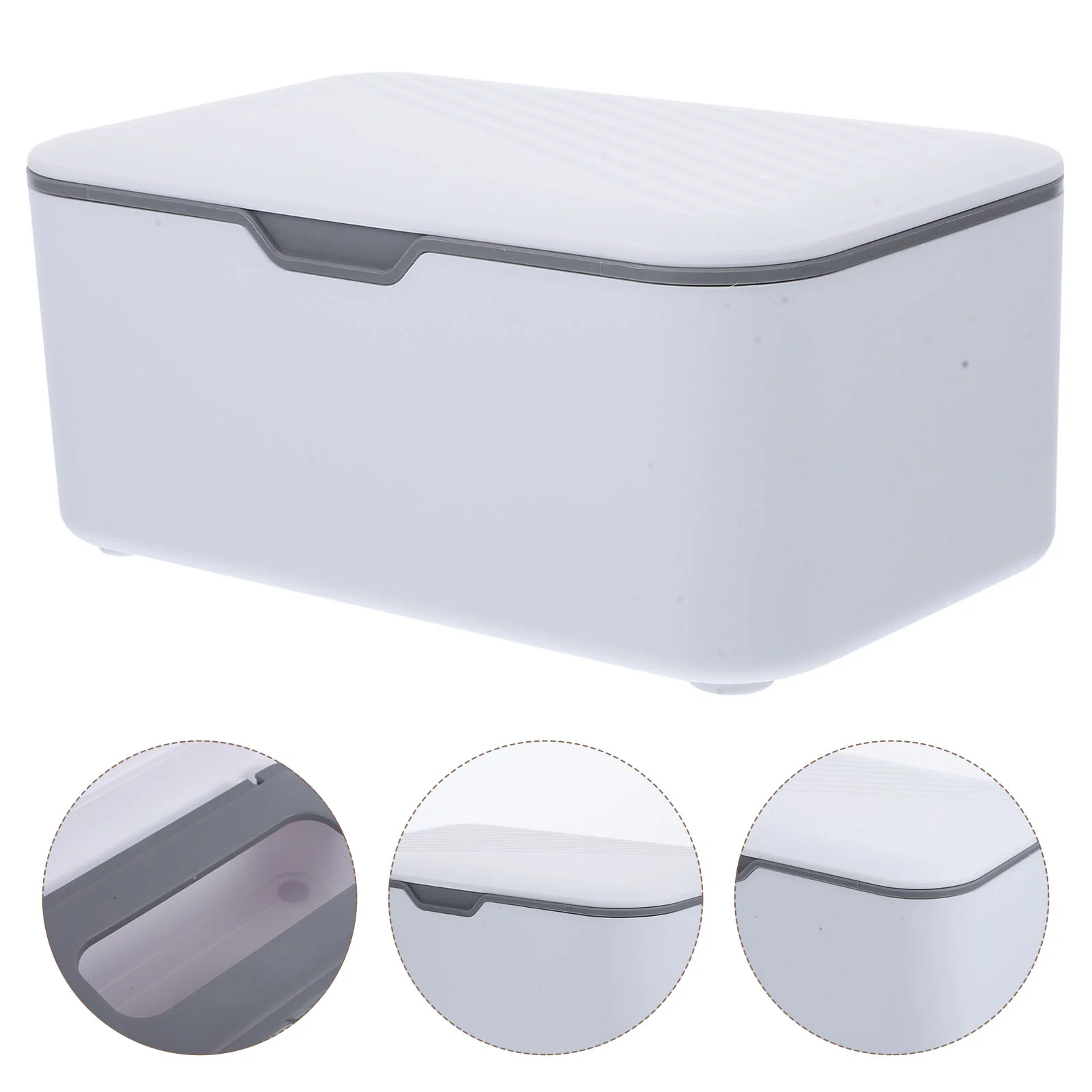 Wipe Box Wipes Dispenser Case Napkin Holder Bathroom Organizer Bins Container Plastic Tissue Boxes Bulk of tissue case box container pu leather chic marble pattern home car towel napkin papers bag holder box case pouch table decoration