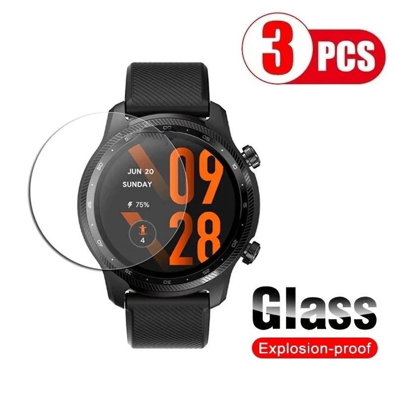 

Tempered Glass for TicWatch Pro 3 Ultra GPS Screen Protector Anti-Scratch for TicWatch Pro 3 Ultra GPS Smartwatch