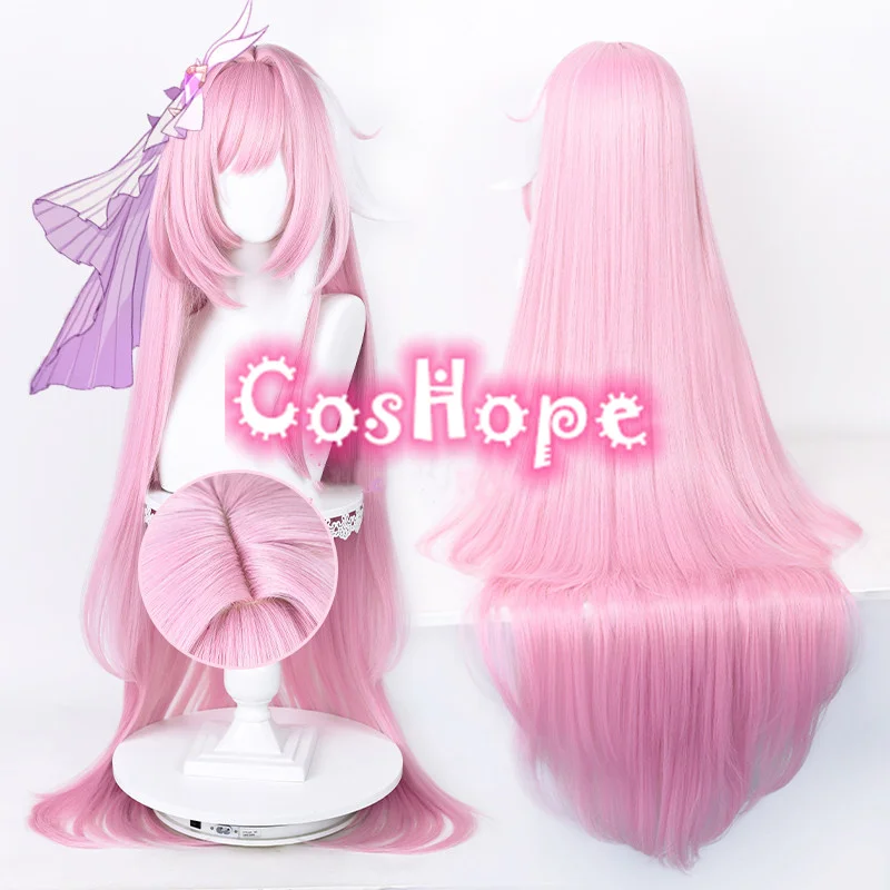

Honkai Impact 3rd Cosplay Elysia Cosplay Wig 110cm Long Straight Pink Wig Cosplay Anime Cosplay Wig Heat Resistant Synthetic Wig
