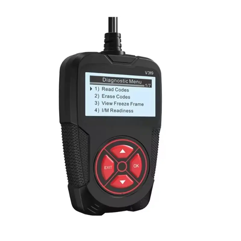 A08E-휴대용 코드 리더 V319 코드 리더 자동차 고장 진단 도구 / OBD2 자동차 진단 도구