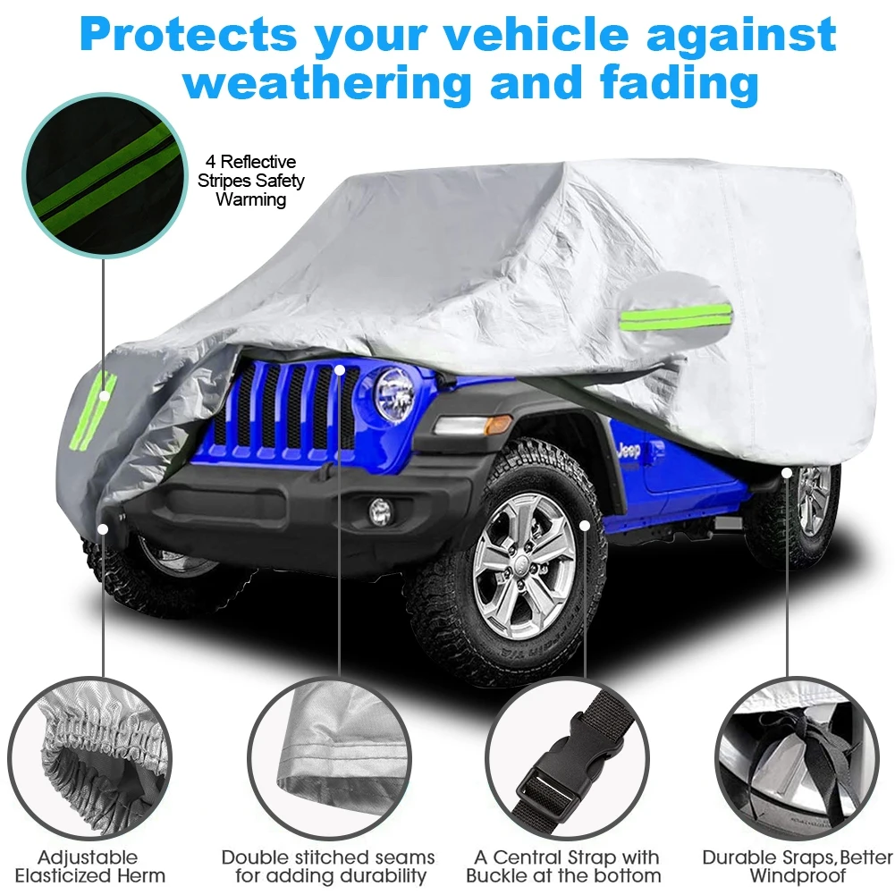 Introducir 63+ imagen jeep wrangler covers waterproof Thptnganamst.edu.vn