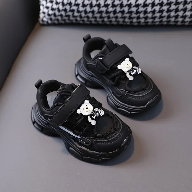 Spring Autumn New Children Sports Shoes Boys Breathable Leather