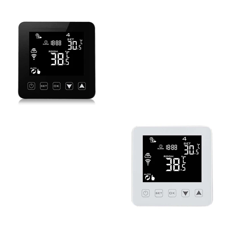 Promotion! Alexa Wifi Thermostat 220V Tuya Smart Air Conditioner Controller Temperature Digital |