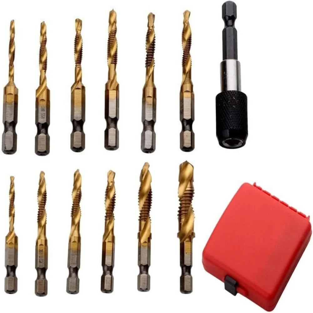 SAE/Metric Tap Drill Bit Drill Tap Bit Set Drill Tap Bits Combination
