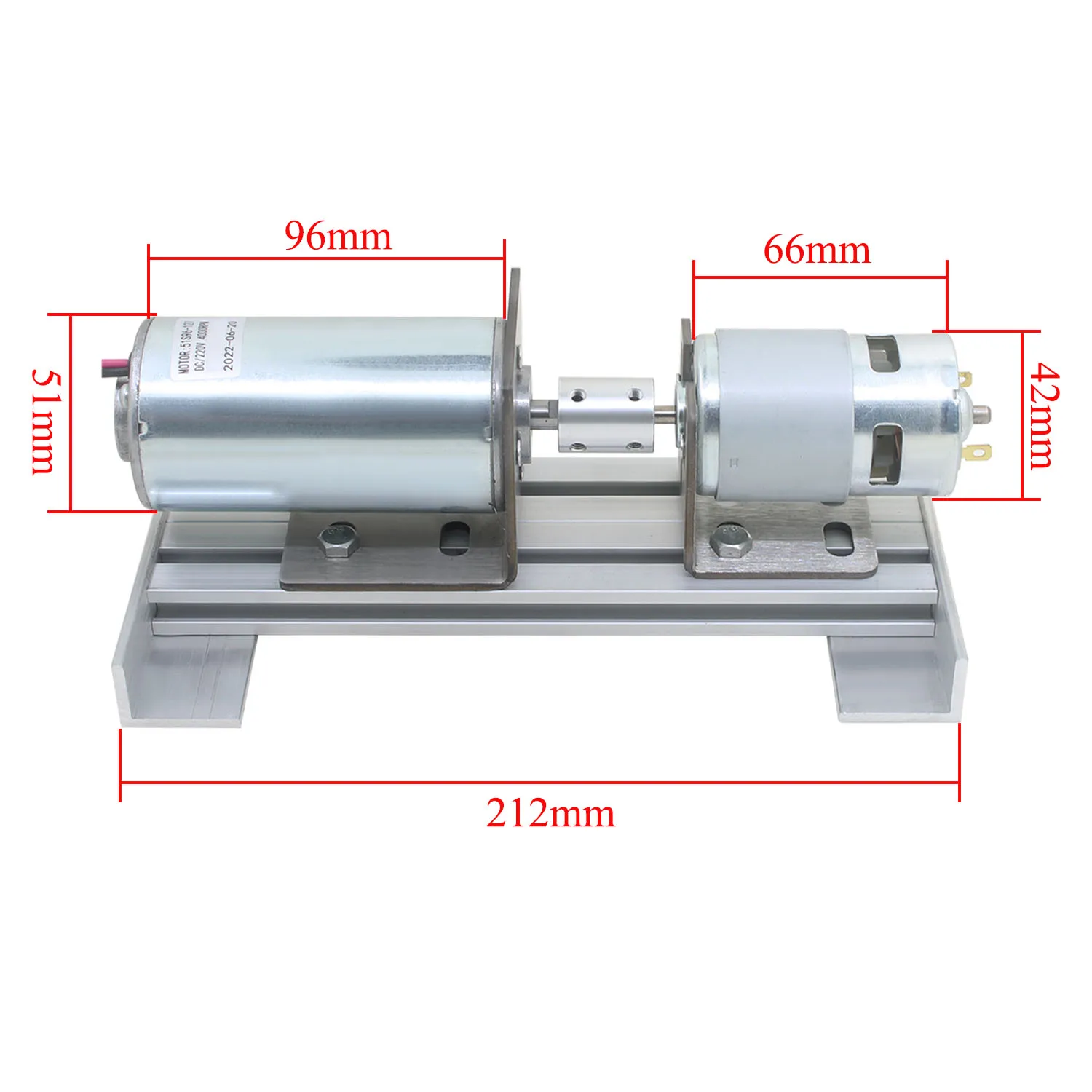 775 Motor Brushless Generator Set 220v Double Bearing Silent Inner