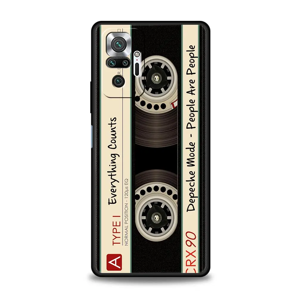 Retro Tape Camera Design Phone Case - Classic Style Gaming Cover for Xiaomi Redmi Note Series