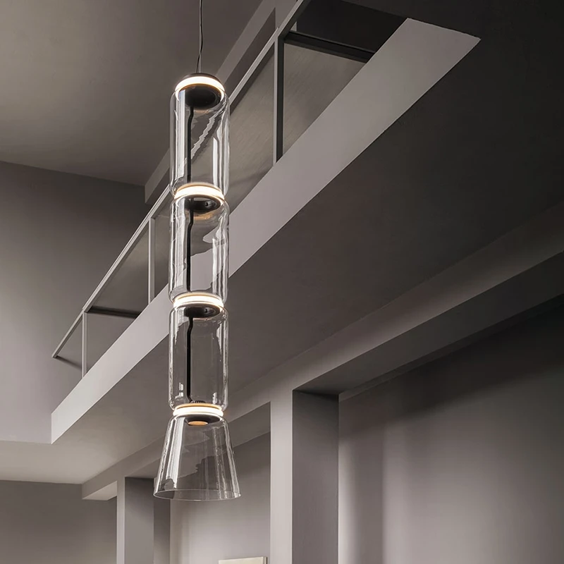 Noctambule pendant lamp Minimalist nordic glass lamp for Dining Room Table Lighting Home Living Room decors aesthetic lights 2