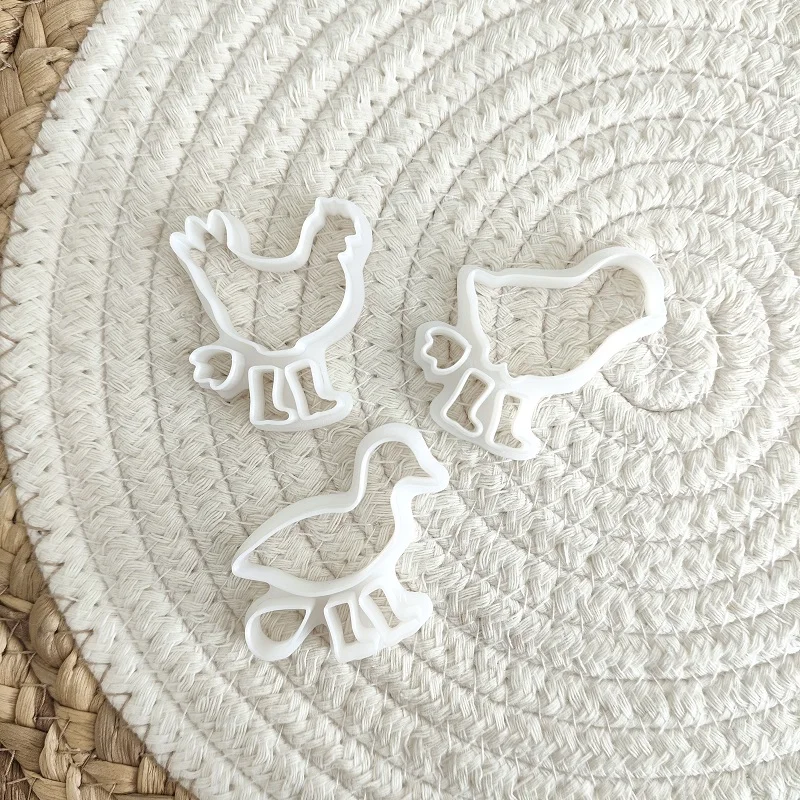 New Chick/duck/rooster Shape Polymer Clay Cutters Cute Soft Pottery Mold DIY Earrings Necklace Jewelry Cutting Pottery Tools polymer clay tools,pottery tools,clay sculpting tools,pottery sculpting tools,clay craft tool
