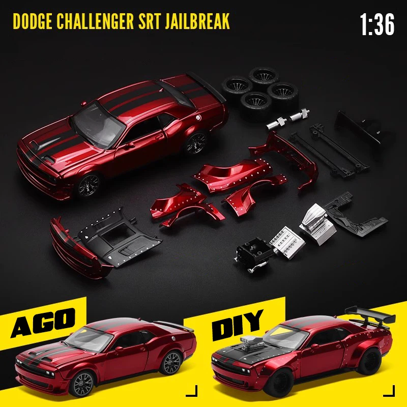 CCA MSZ 1:36 Dodge Challenger Modified Car Sports Car Replacement