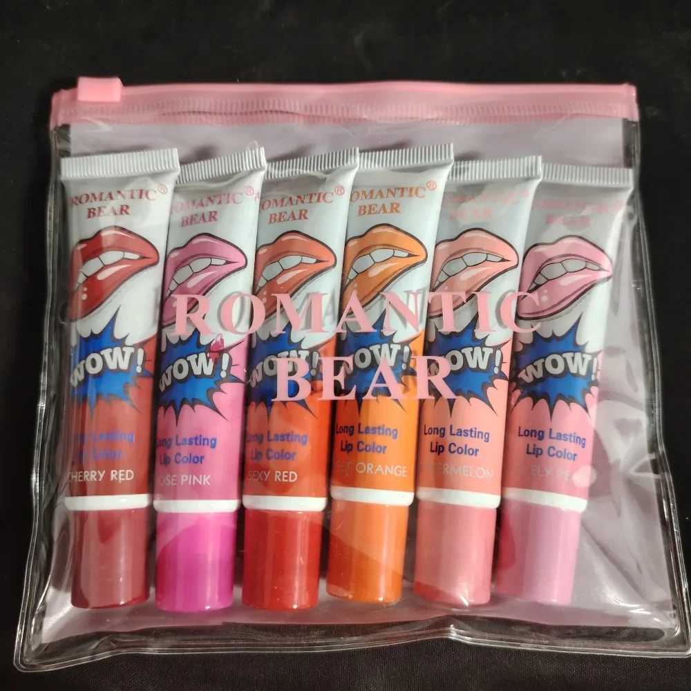 Waterproof Tear Lipstick Lip Gloss Peel Off Liquid Lipstick Women Makeup Tear Pull Lips Mask Cosmetics lip makeup lip gloss