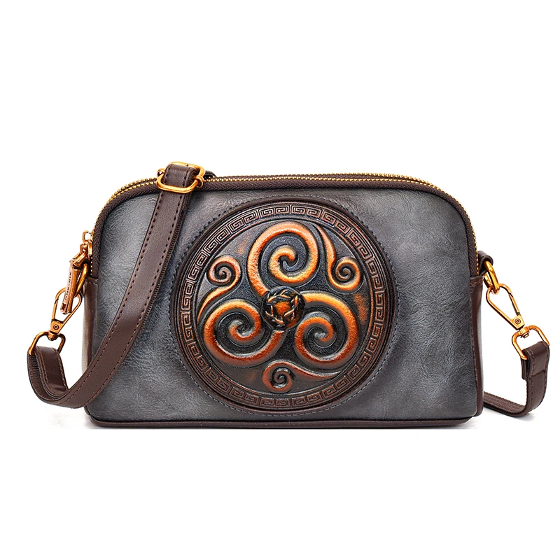 Gray Shoulder Bag