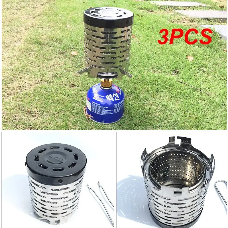 

3PCS Outdoor Portable Gases Heater camping supplies Warmer Stoves Heating Cover gas burner Heater Camping Stove Accessories