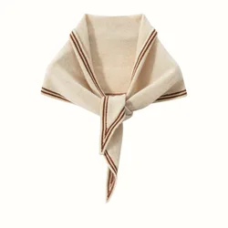 New Women's Cashmere Scarf Warm Triangle Scarf Small Shawl Shoulder Cashmere Bib Neck Protection Fashion Everything