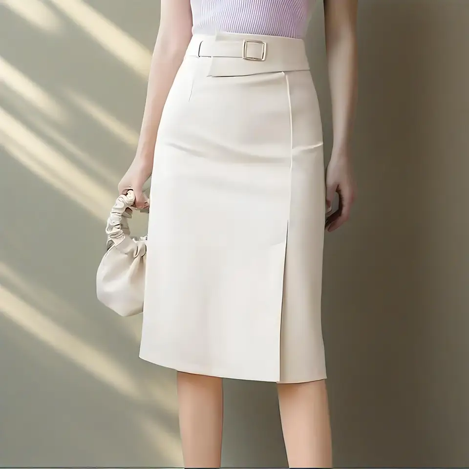 Elegant Women's Skirts | Office Skirts Women | Midi Skirt