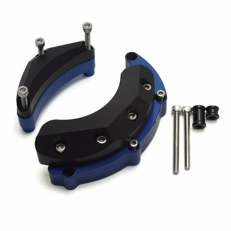 

Engine Case Slider Crash Protector for YAMAHA MT09 Tracer FJ 09 XSR900 2014-2021 Motorcycle Guard Cover Blue