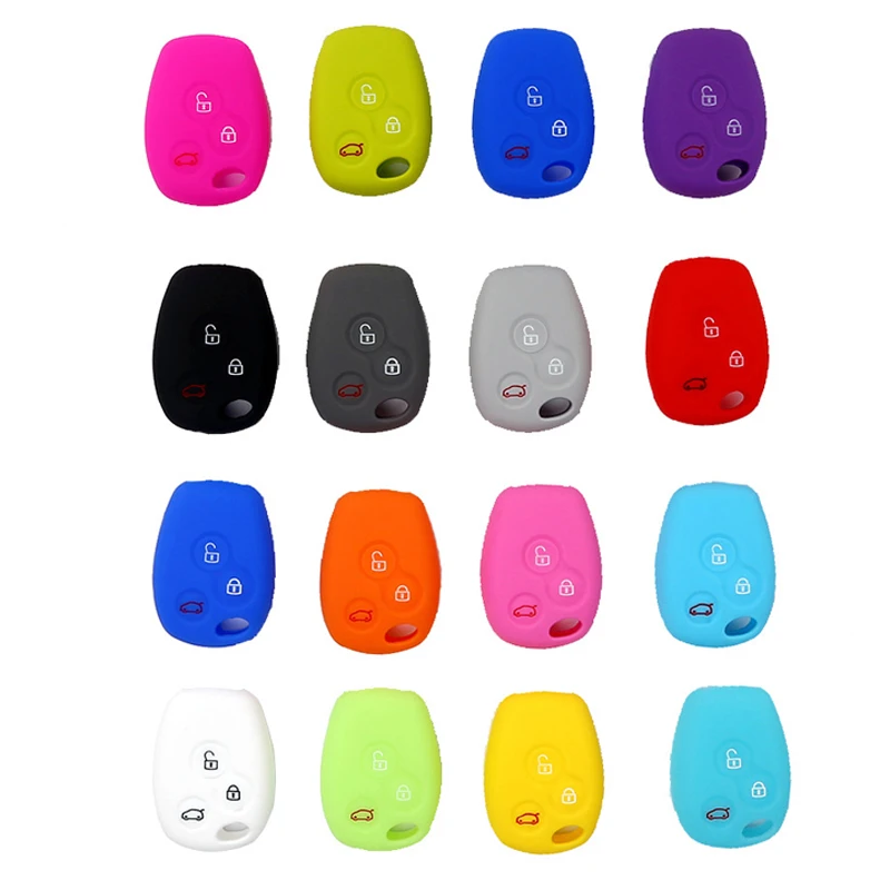 Car Key Holder For Smart 453 Fortwo Forfour Silicone Key Case Car Protective Cover Interior Decoration Accessories,key case,key case cover,car key shell