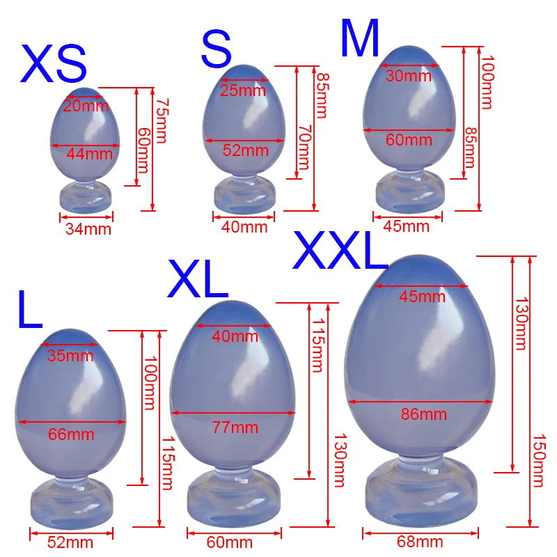 Dilatatore anale grande butt plug per donne l espansore dildo masturbatore femminile giocattoli sessuali uomini gay adulti erotici_voghion.com