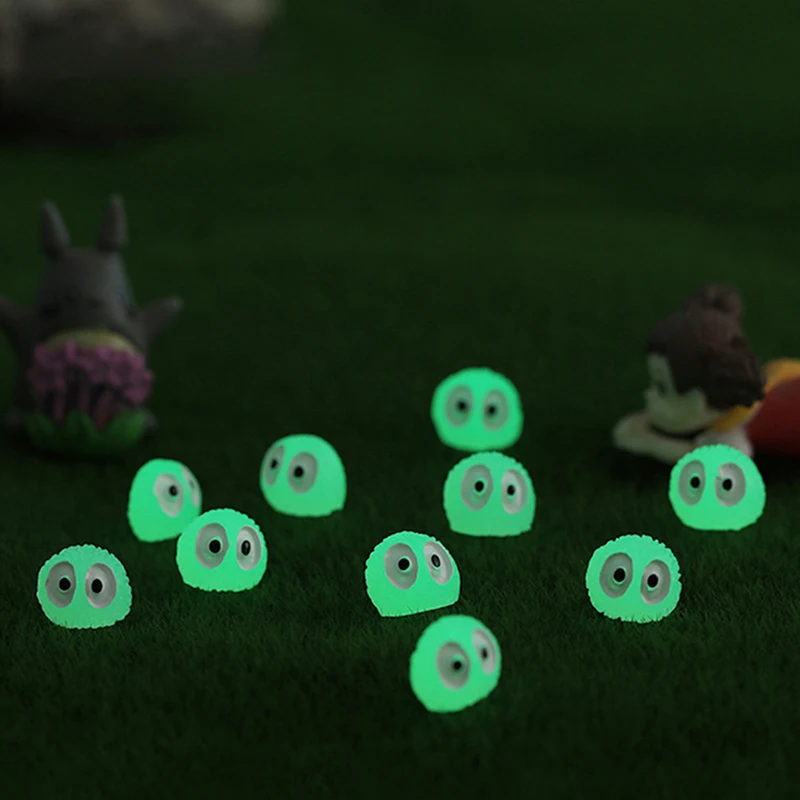 100 Pezzi Mini Foche In Resina Luminescenti - Piccole Creature Marine Per Terrari, Pesciere E Decorazioni Fai-da-te (Blu, 4 Stili) - 4