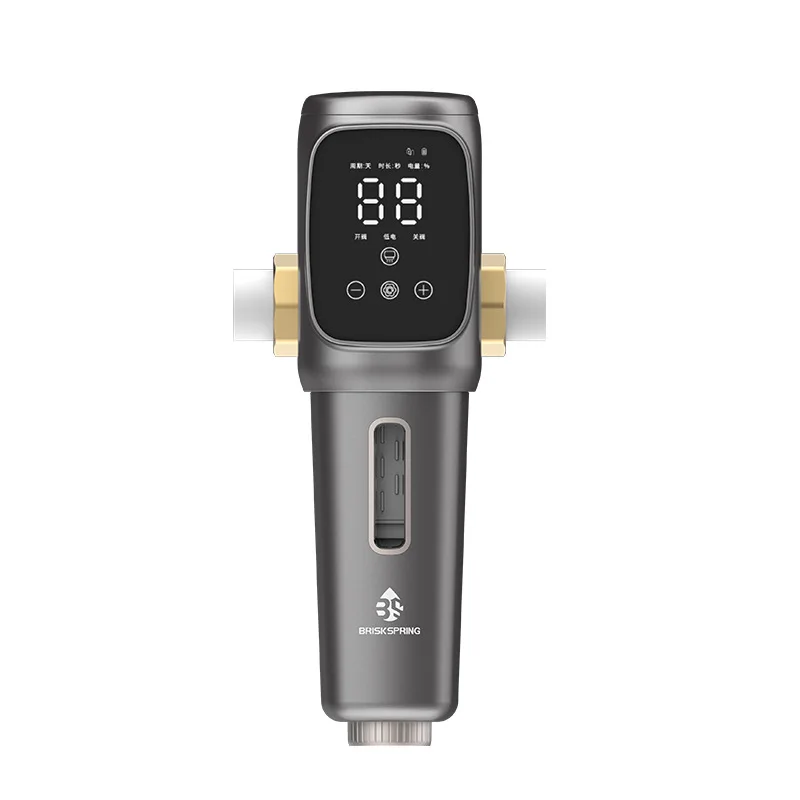 Intelligent Spin Down Sediment Water FilterAutomatic Cleaning Prefilter Household Backwash Large Flux Tap Water Purifier