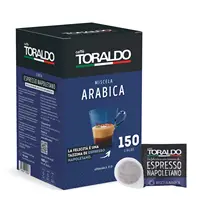 КОФЕ TORALDO |   Caffes ESE 44 |   Кофе выбранный, поджаренный и Torrefied в Италии |   Excellence of the Neapolitan Coffee (150 капсул, смесь арабики)