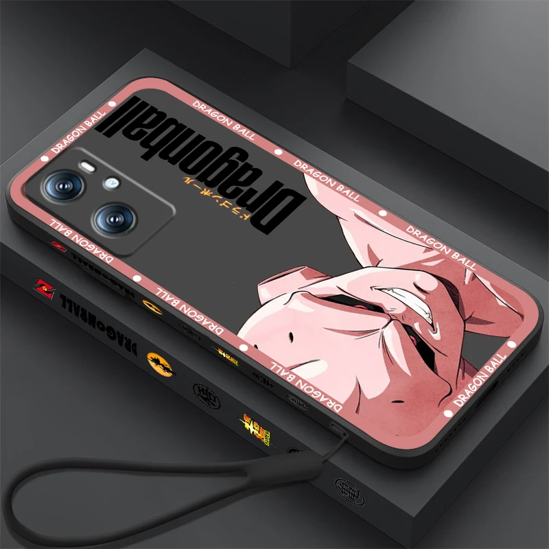 D-Dragon Vegeta Iv Buu Liquid Left Rope Per Oppo Find X6 X5 X3 A98 A96 A94 A93 A77 A76 A74 A72 A57 A53 A16 5G Back Phone Case