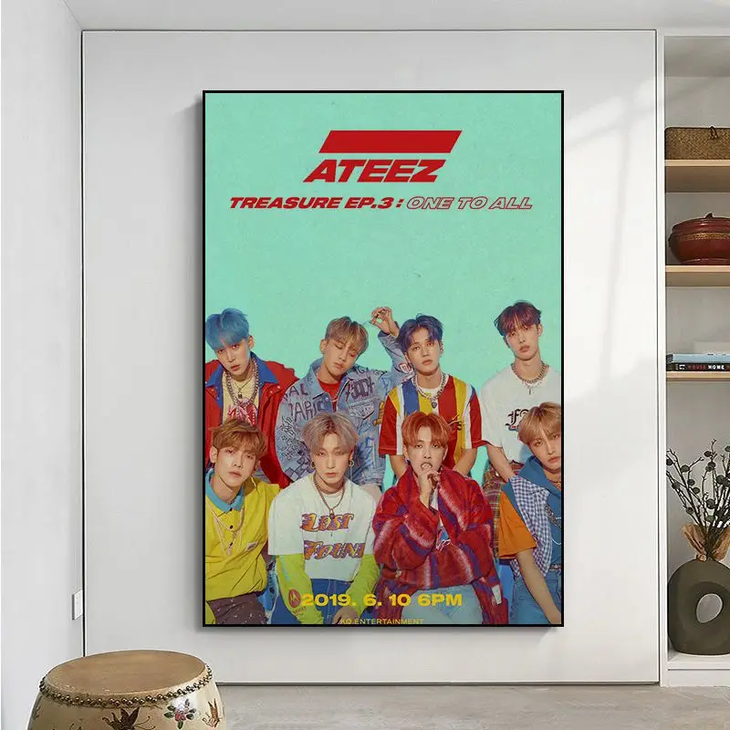 Treasure Kpop Posters, Kpop Posters Ateez, Kpop Wall Poster