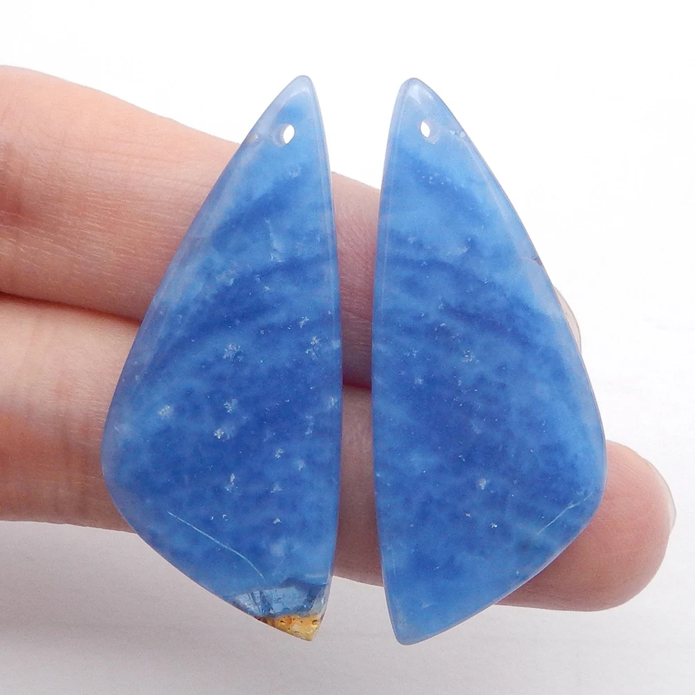 

Blue Jasper Earrings for Women,Gemstone Design Fashion Jewelry For Women Earrings Beads